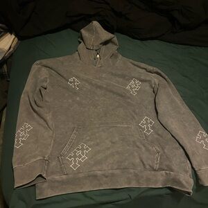 Men's Gray Hoodie w/Design